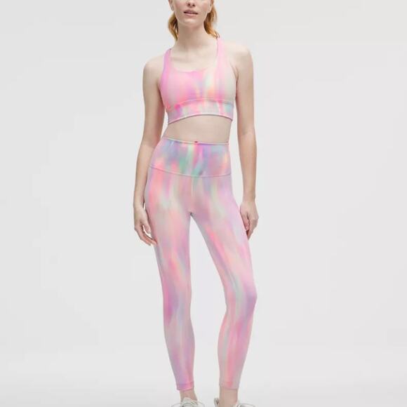 Lululemon Energy Longline Bra Wash size 6 Psychedelic Wash PSYM - Picture 3 of 6